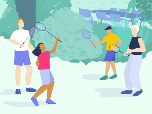 Badminton, billard, tennis de table : des bienfaits au service des séniors