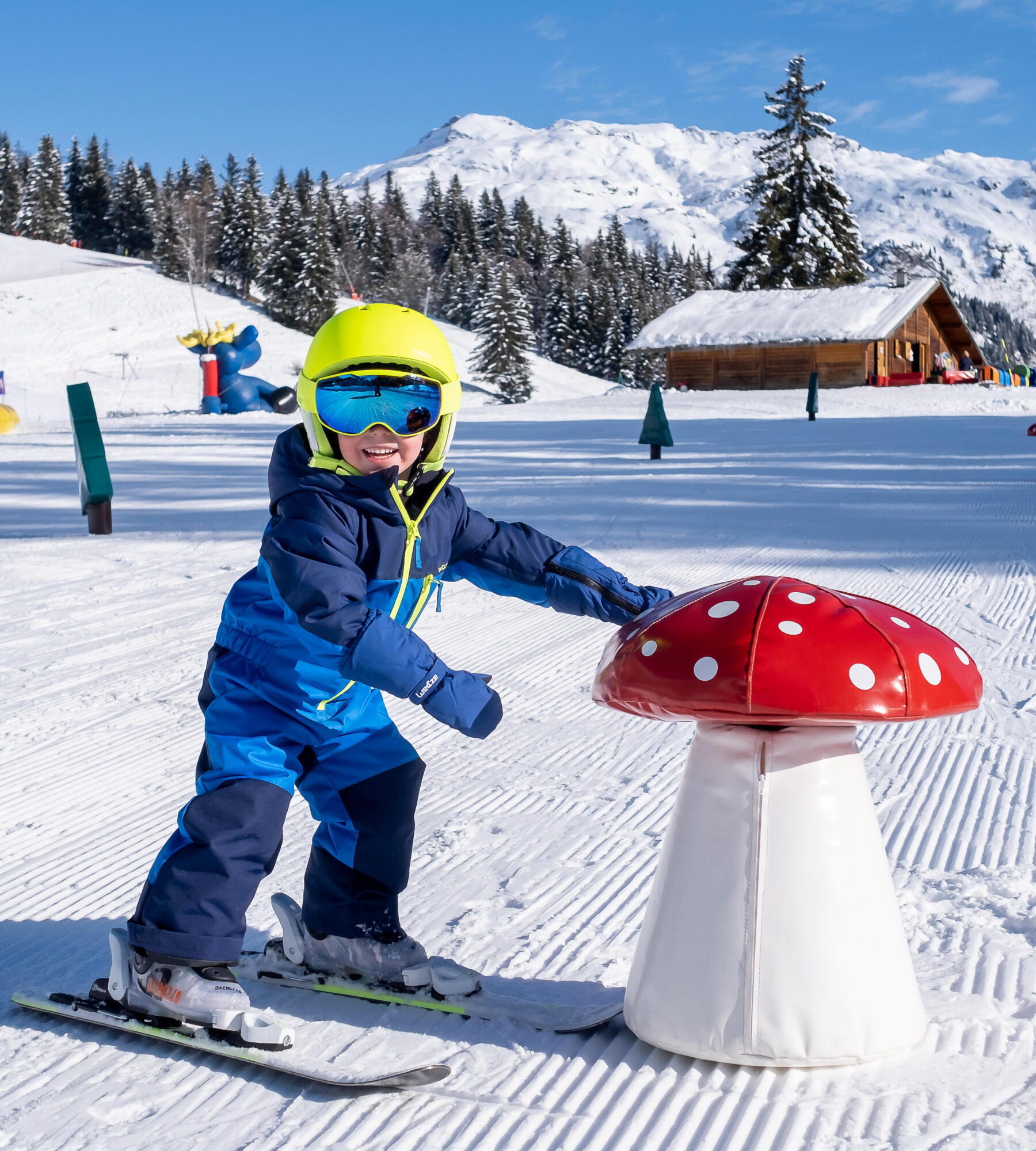 PARTIR DE QUEL GE METTRE SON B B AU SKI