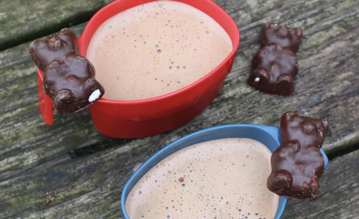 Hot Chocolate with Marshmallow bears