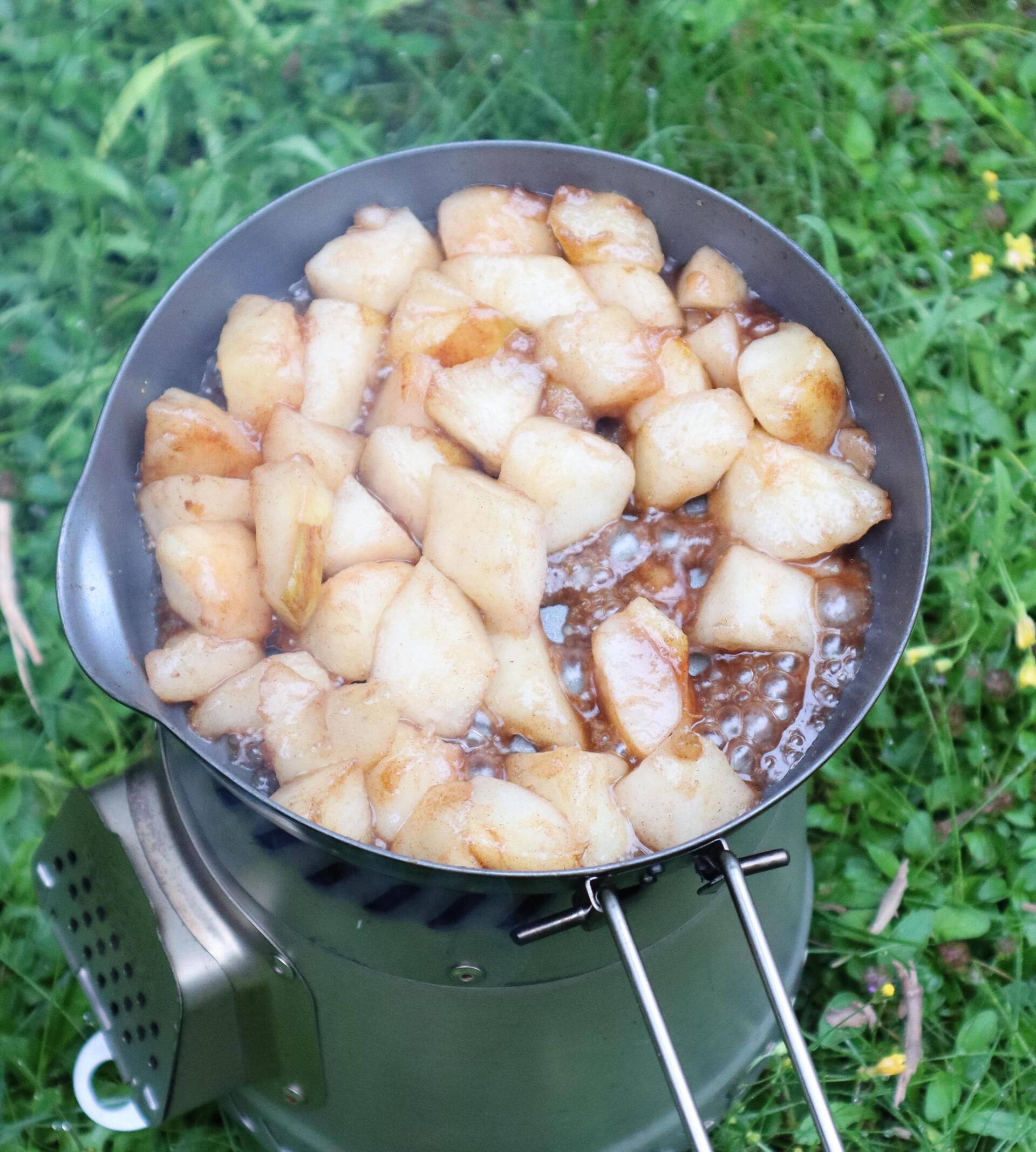 Recette poires chaudes miel et cannelle