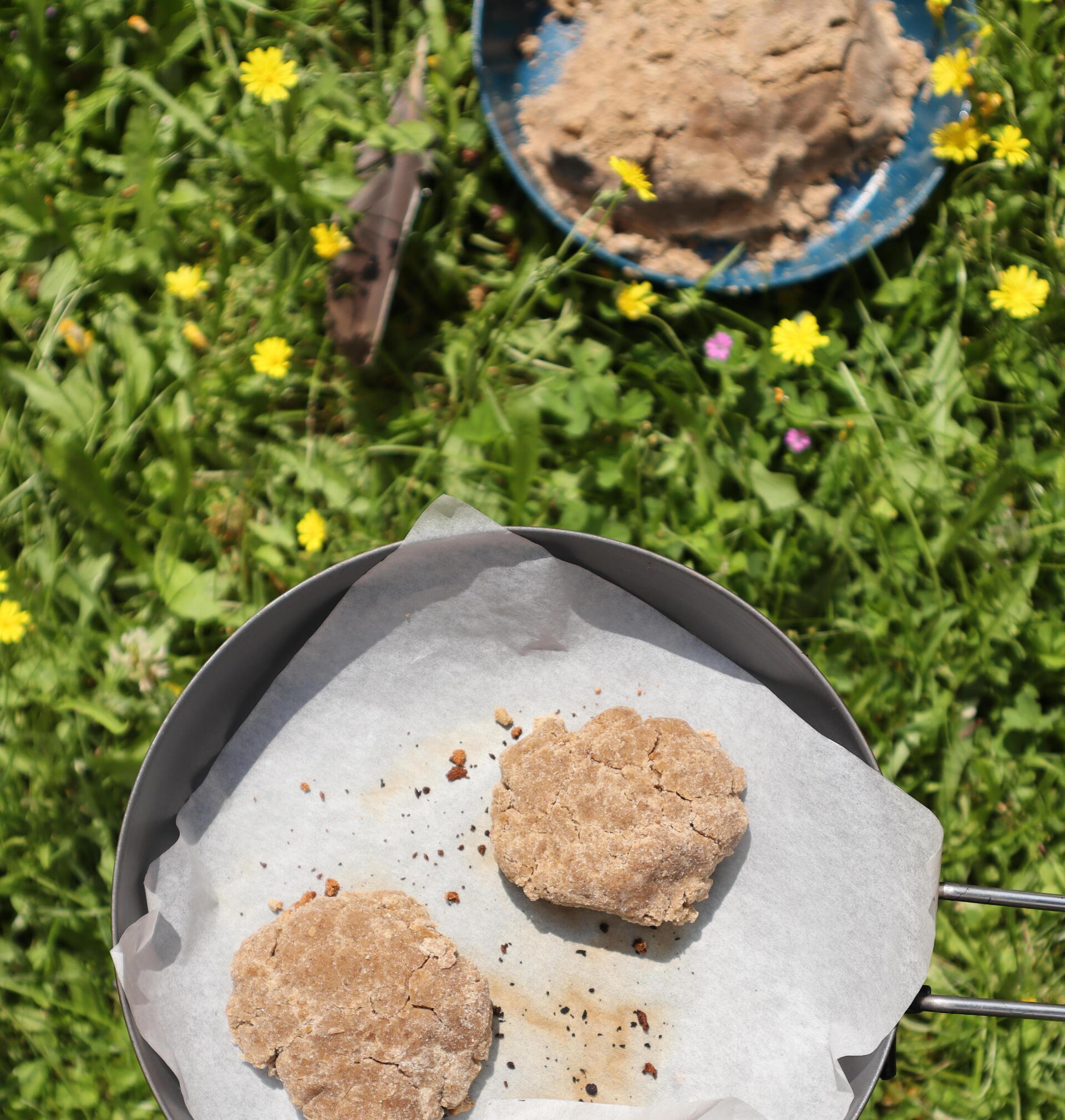 Chestnut cream cookies