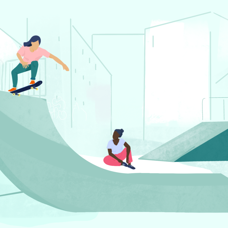 Le skate féminin, enfin !