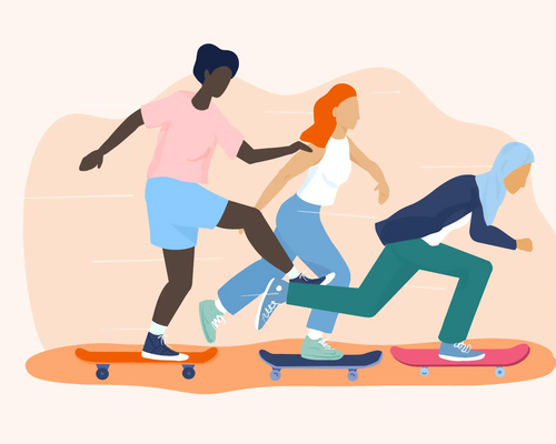 Dossier L'art ert le skateboard