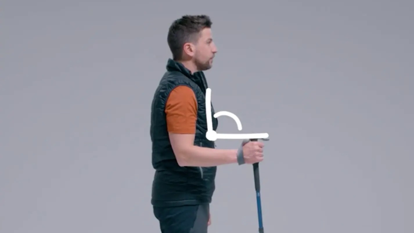 Wie sollte ich Wanderstöcke verwenden? 