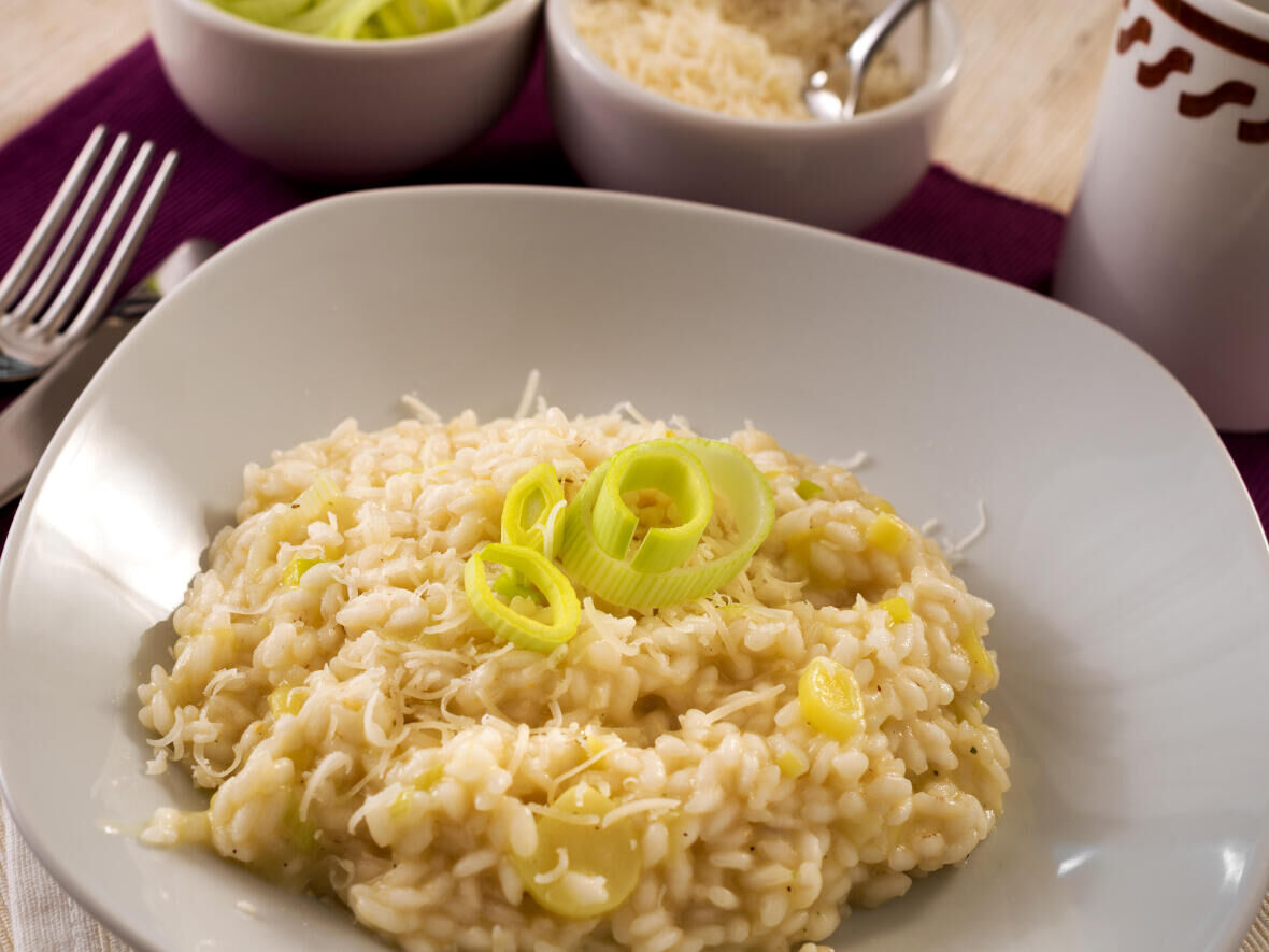 Recette healthy: Risotto aux poireaux et thym