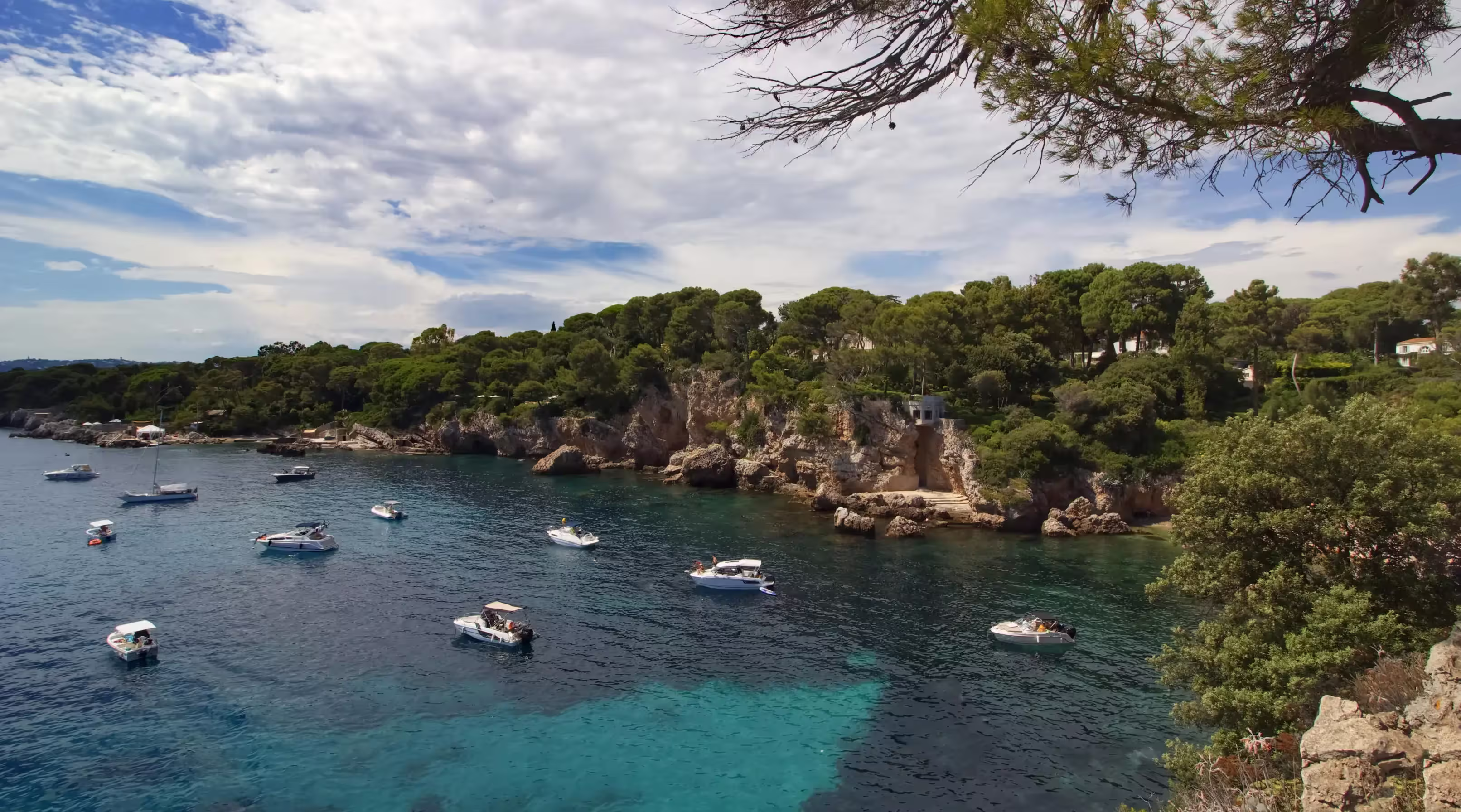Paddle dans la baie d'Antibes