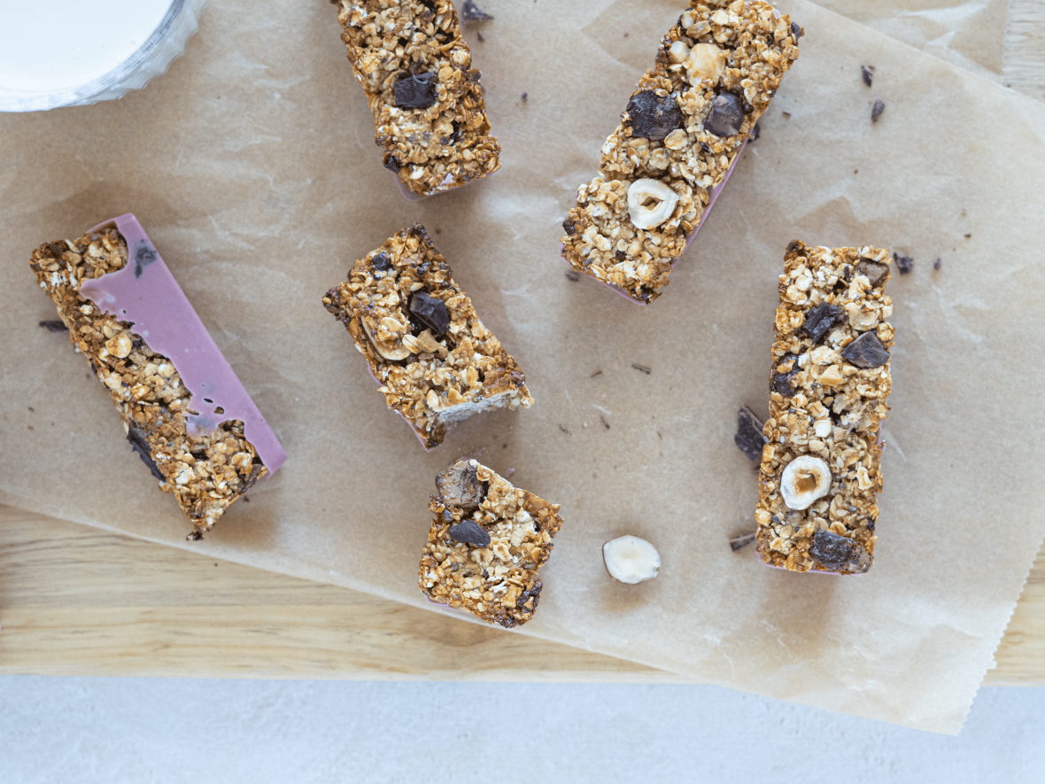 barres protéines maison vegan