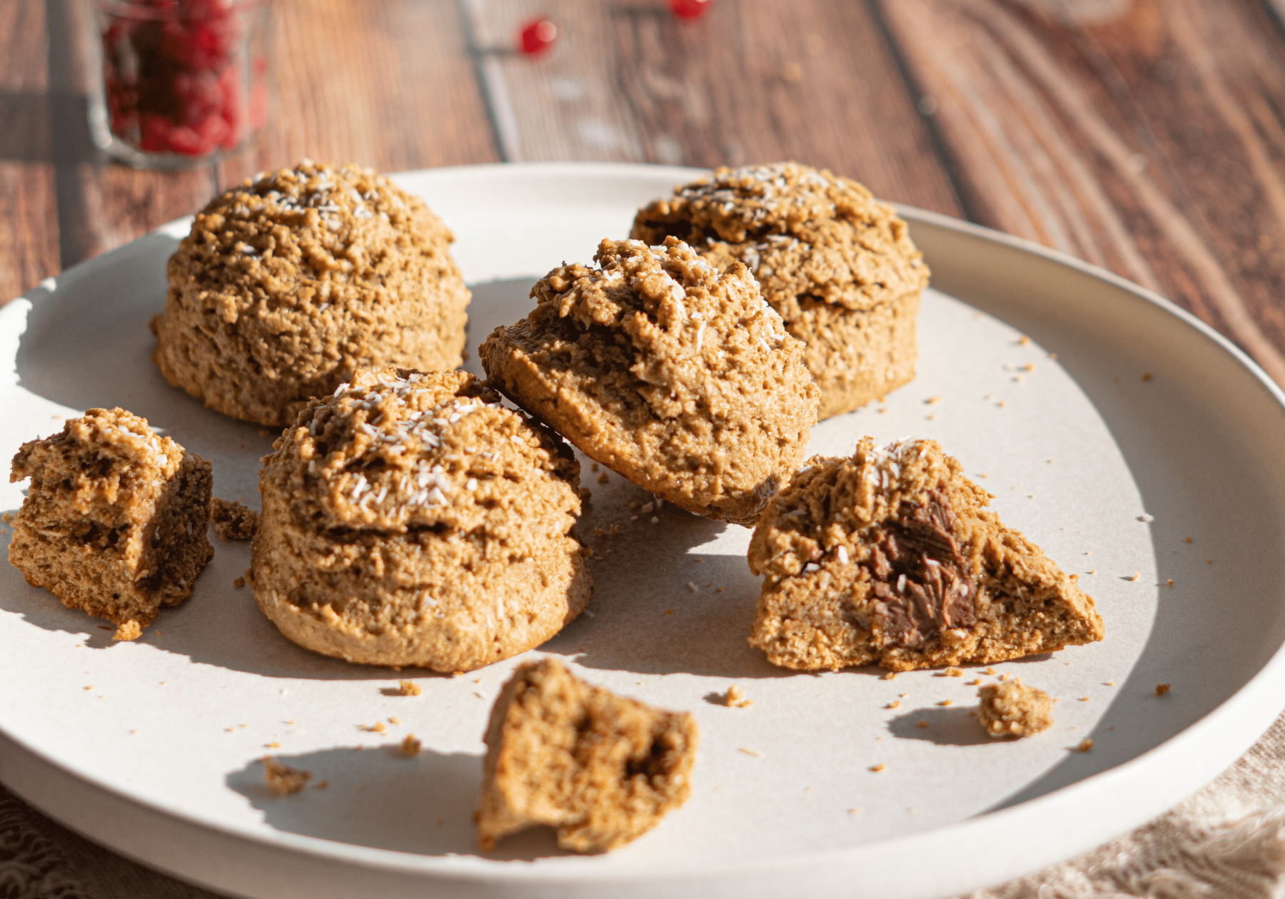 receita cookies proteicos