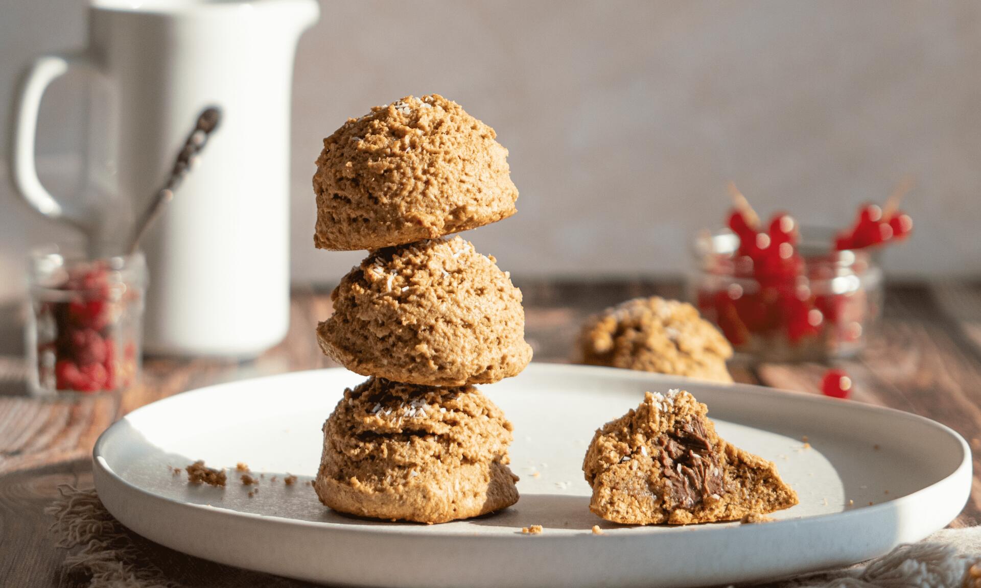 Plateau de cookies protéinés