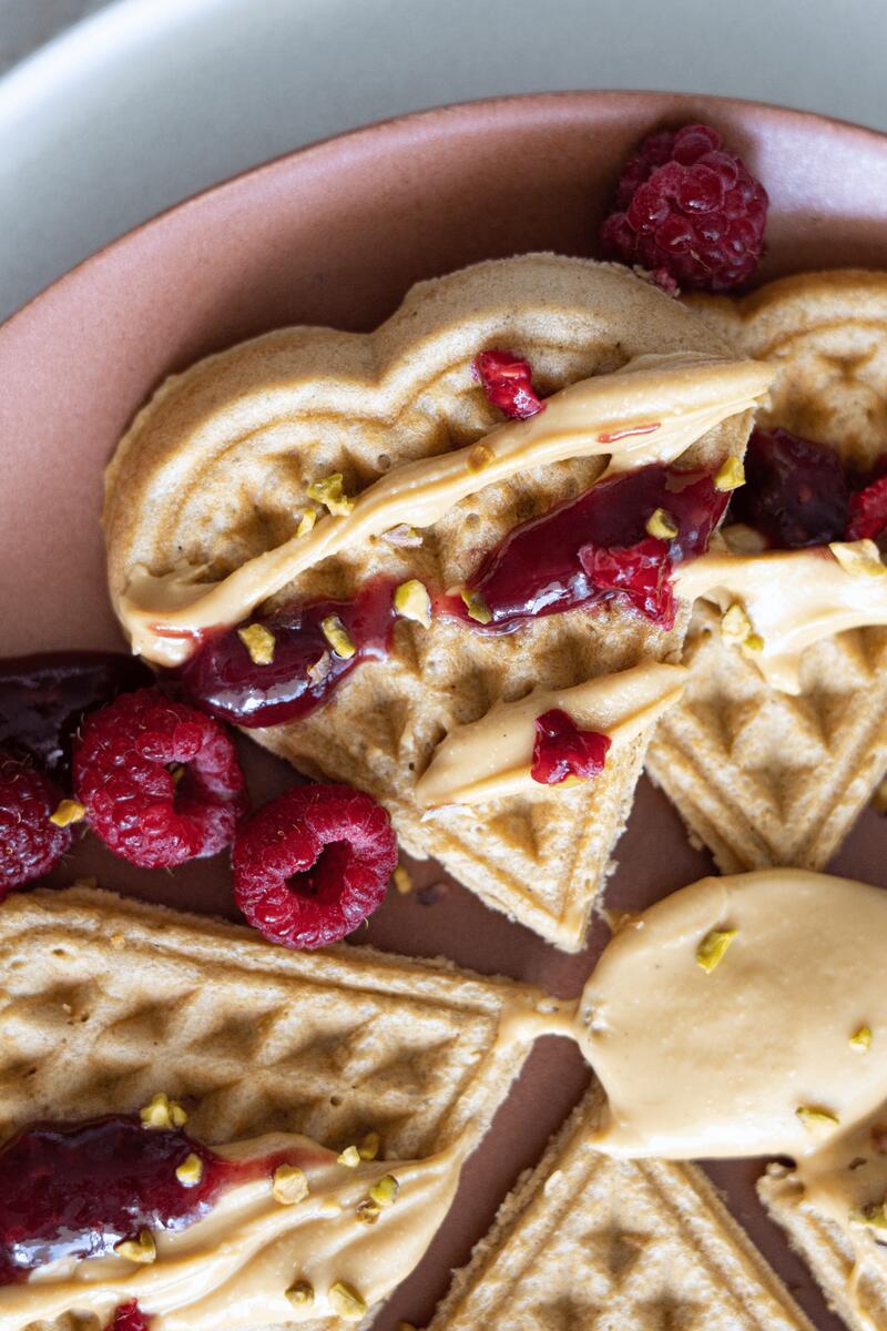 Recept voor eiwitwafels