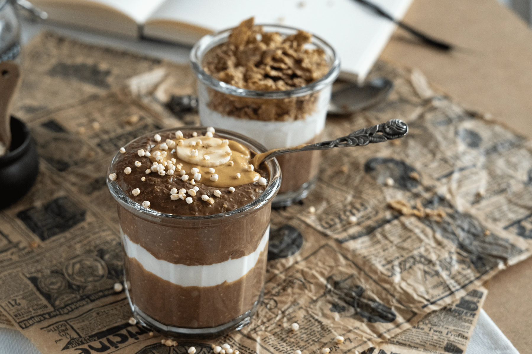 Collation healthy : recette porridge protéiné