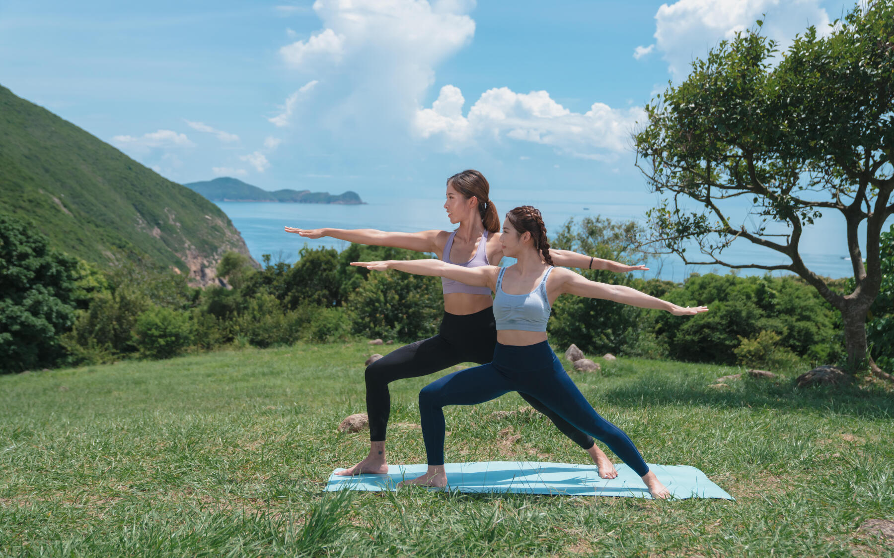 outdoor yoga