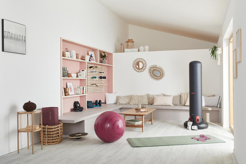 Comment créer un meuble de rangement pour son espace fitness (0m2) ? 