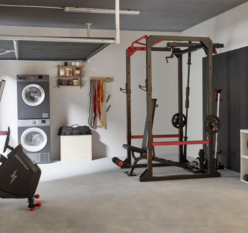 Comment créer un meuble de rangement pour son espace fitness (0m2) ?