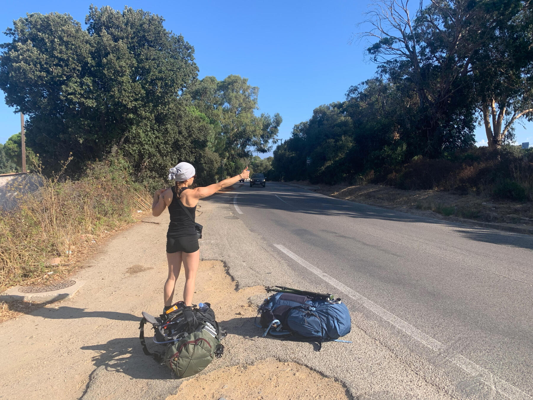 Transport pour aller sur le GR20