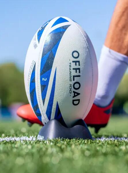Offload rugby ball