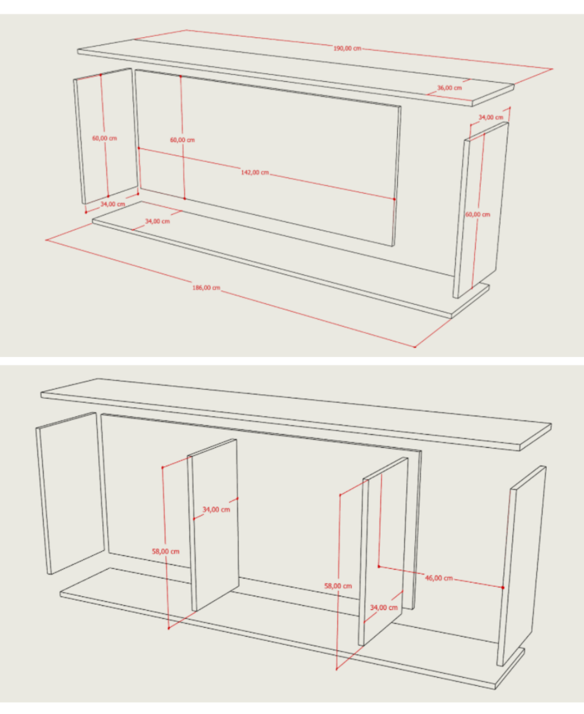 Comment créer un meuble de rangement pour son espace fitness (0m2) ? 