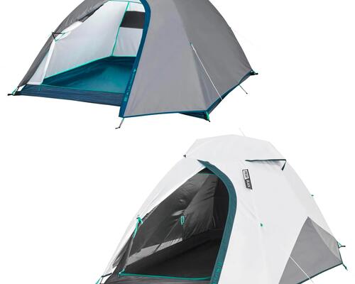 Decathlon airbeam cheap tents