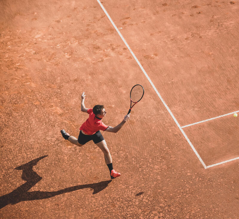 Tennis Technique: running forehand stroke
