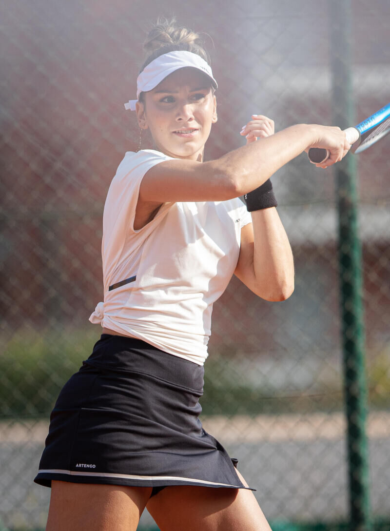 Technique Tennis : le coup droit croisé.
