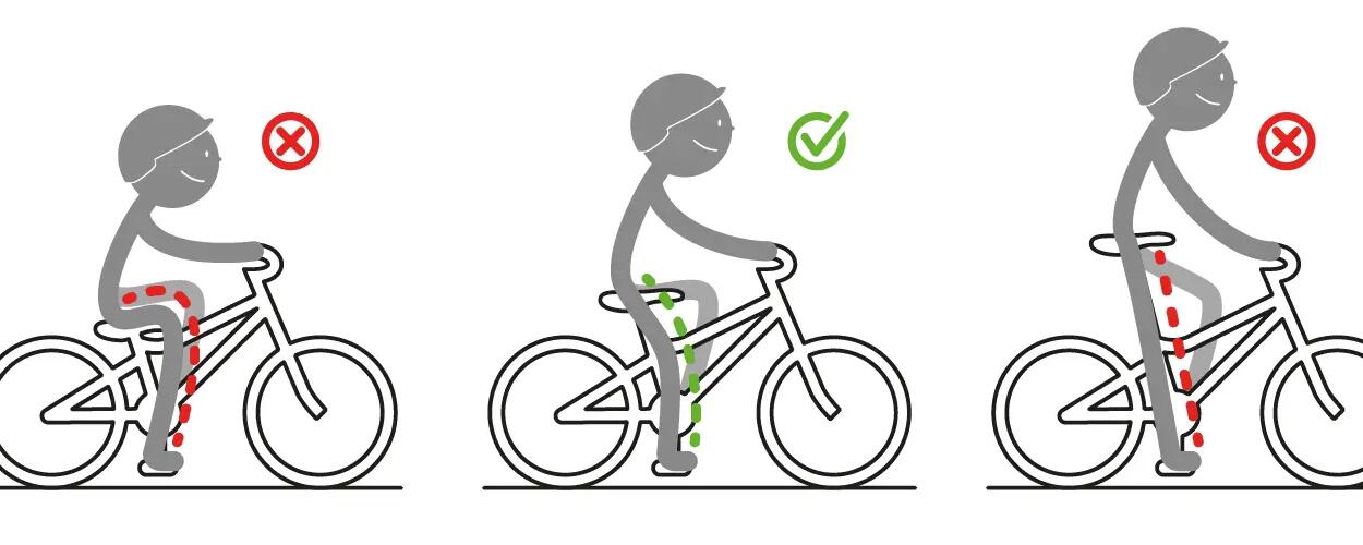 Reglarea șeii bicicletei MTB: la ce înălțime se reglează șaua bicicletei MTB?
