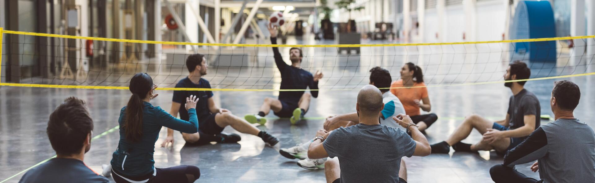 Le volley assis, qu'est-ce que c'est ?