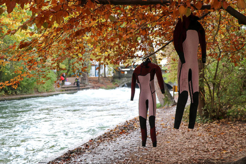 Hoe droog je in de winter je neopreen wetsuit?