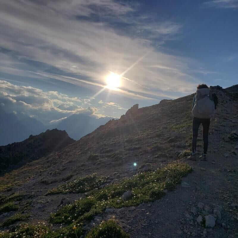 Dernière minute à presque 3000 mètres