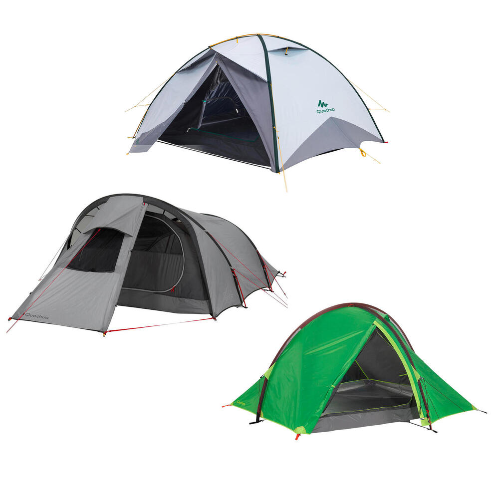 Looking after and repairing a camping pole tent 