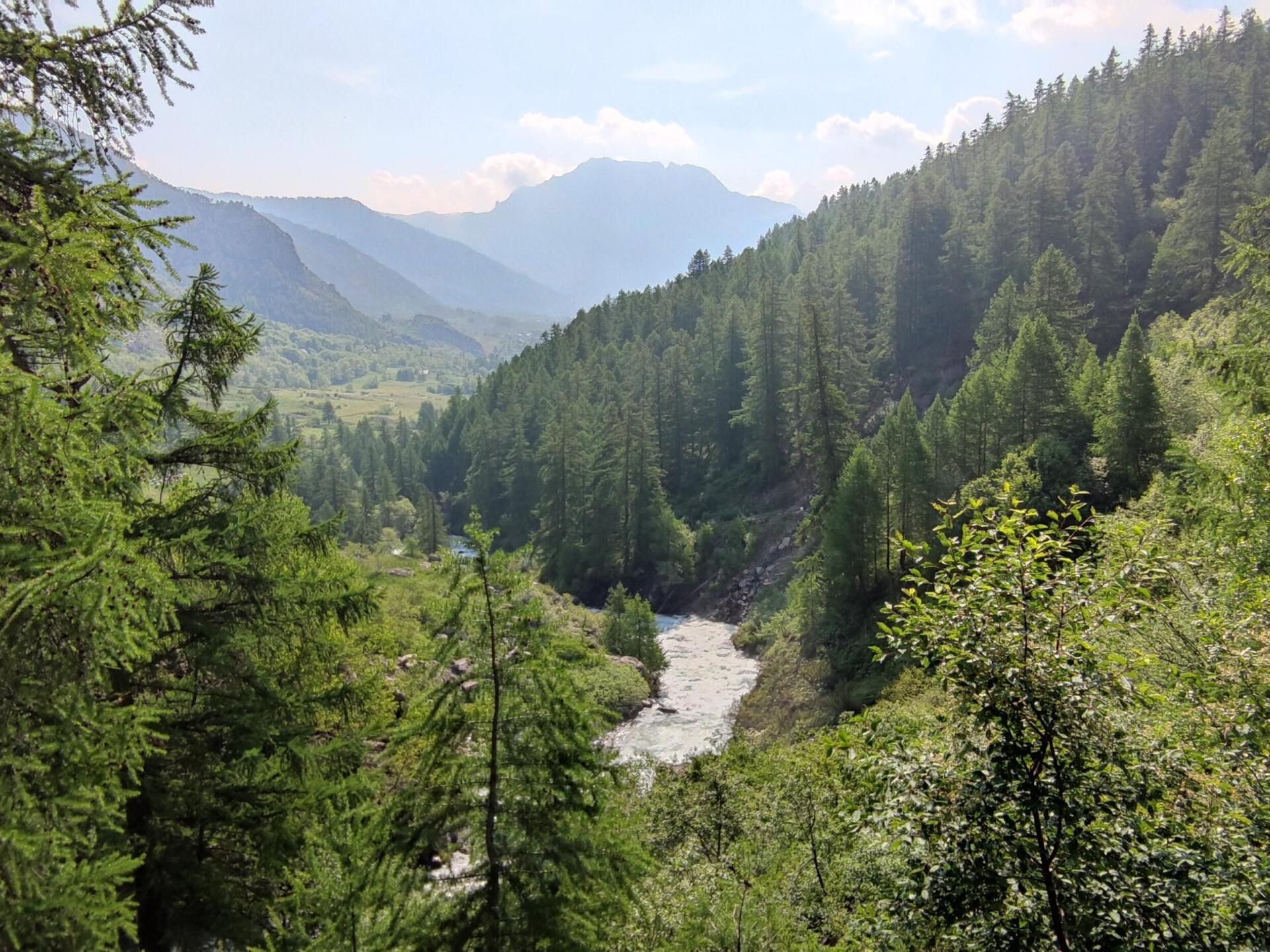 itinéraire de rando dans la vallée de la clarée