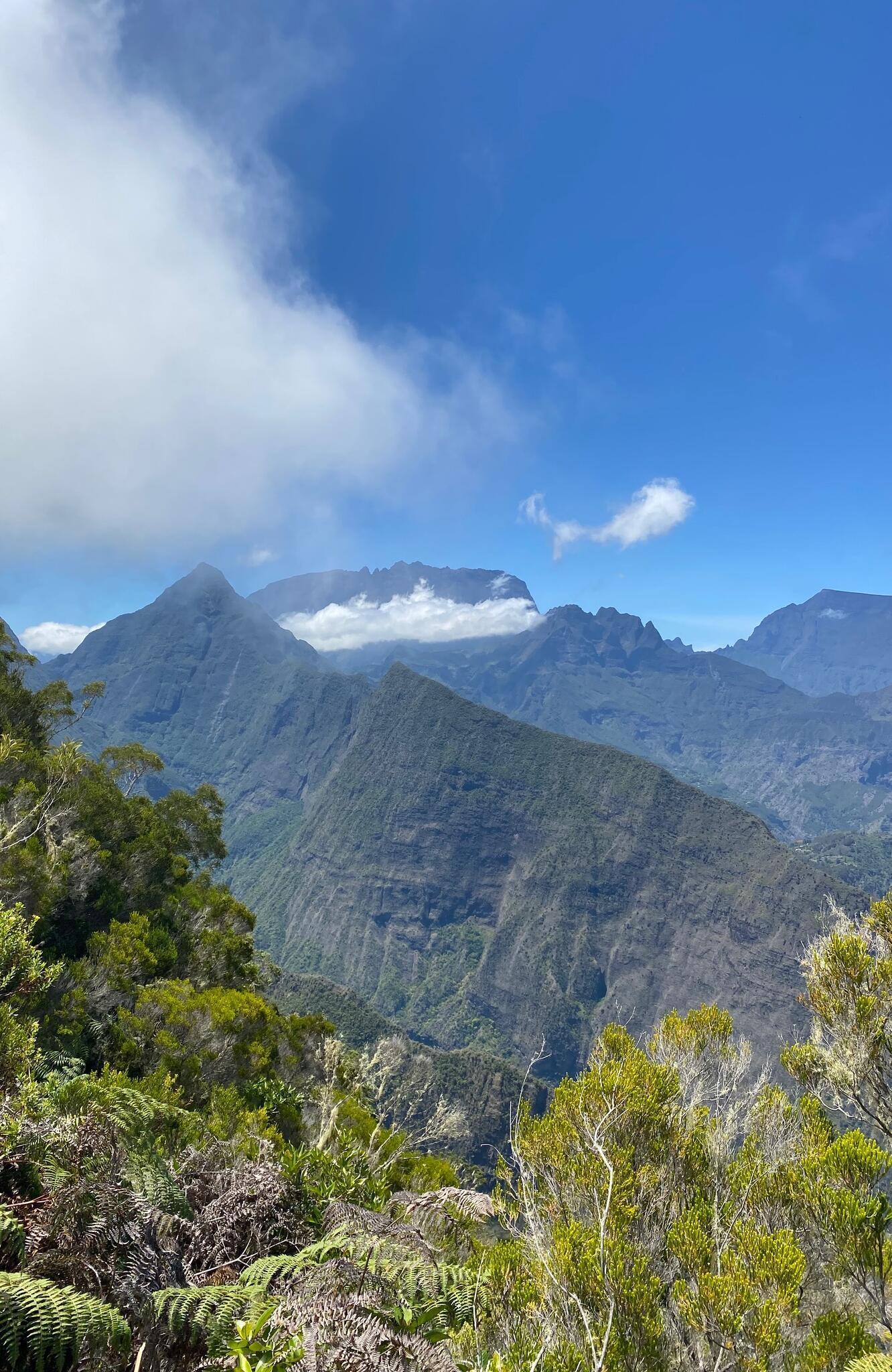 hike to mafate in reunion island