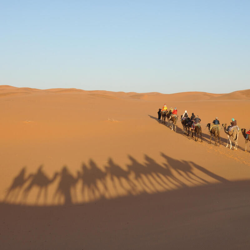 Trekking dans le désert marocain : itinéraires et conseils
