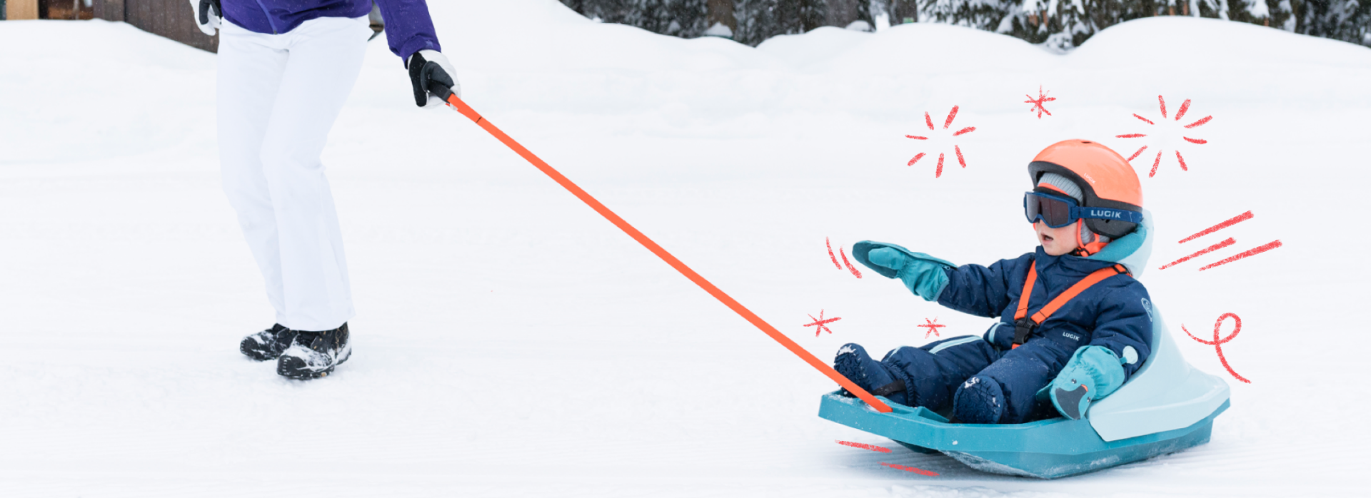 Snow activities for children
