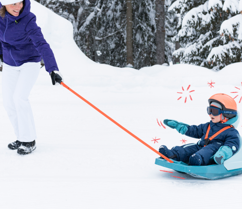 Snow activities for children
