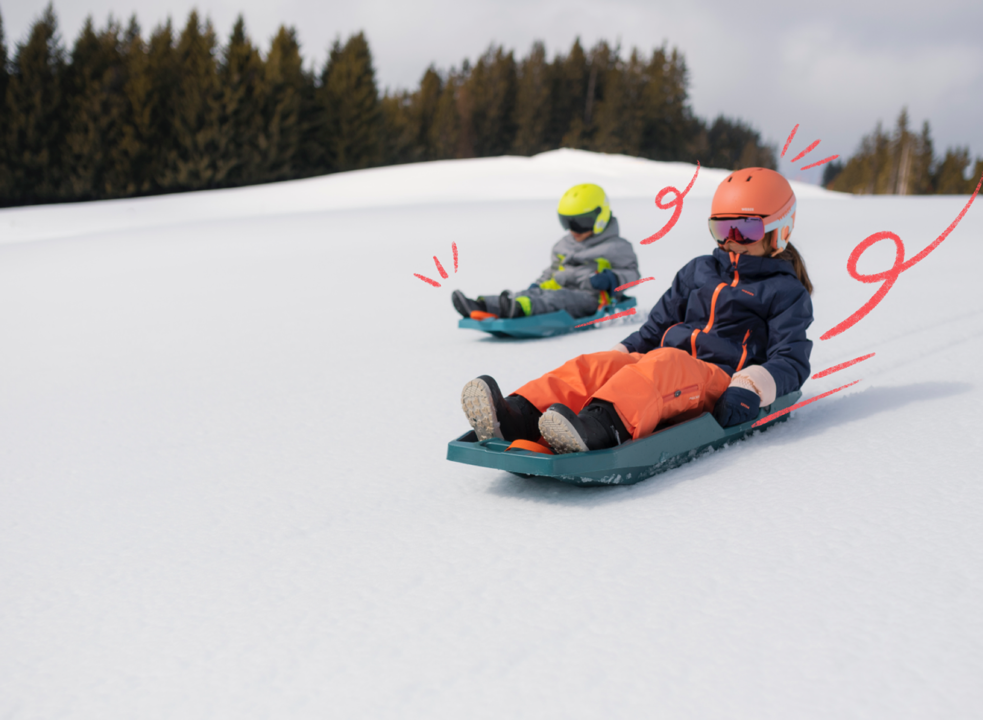 9 activités dans la neige pour les enfants à partir d'un an