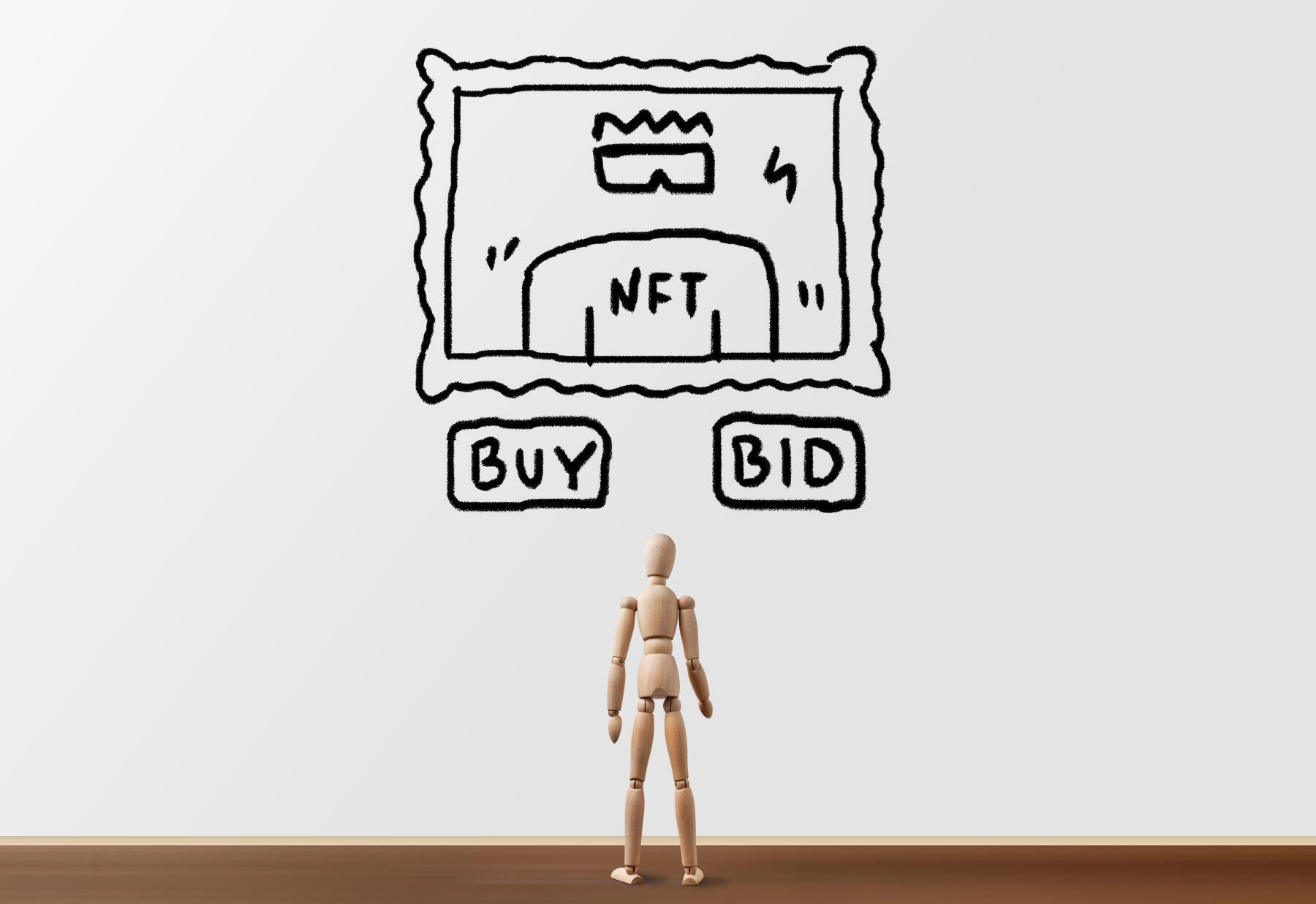 Illustration of NFT choice