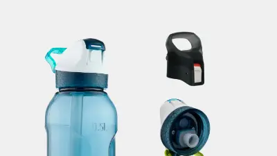 Ik herstel mijn drinkfles zelf.