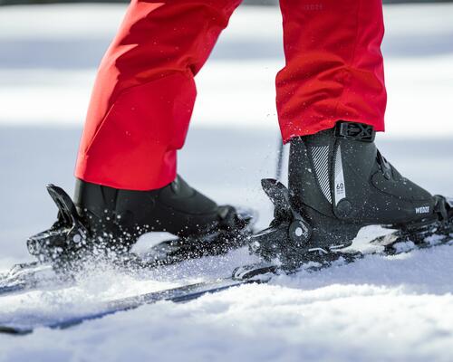 Person wearing wedze Ski Boots