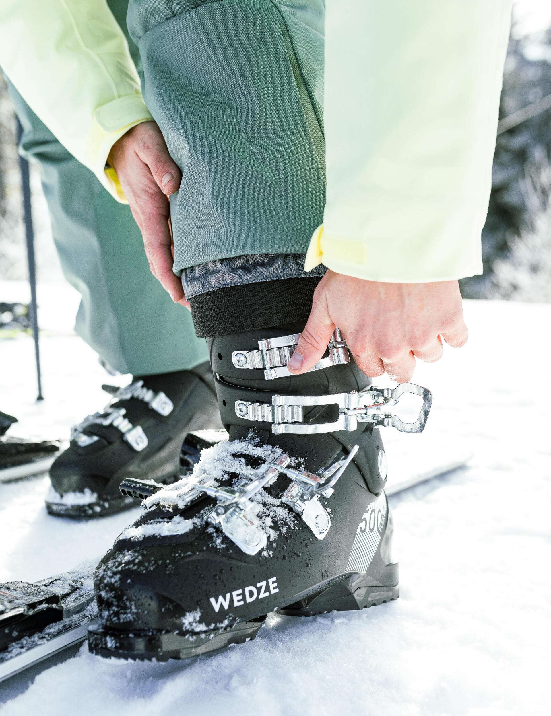 Skischoenen alpinenorm ISO 5355