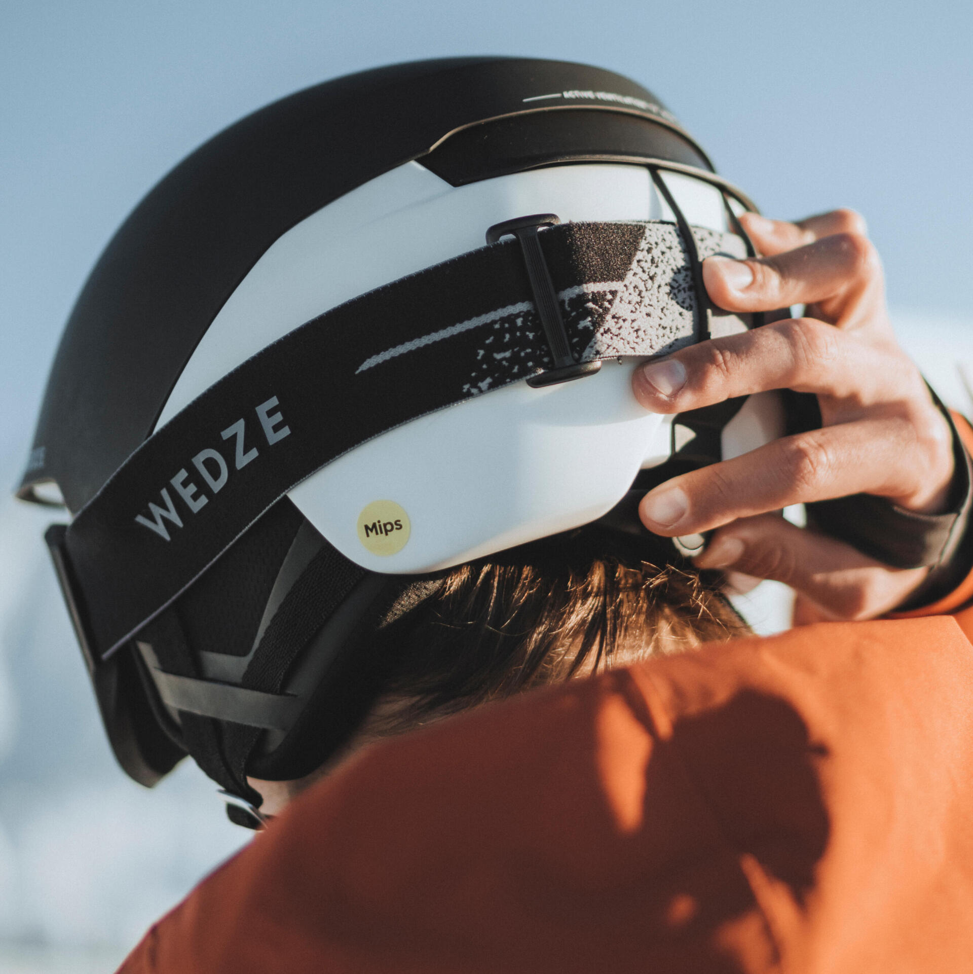 regler la molette casque de ski