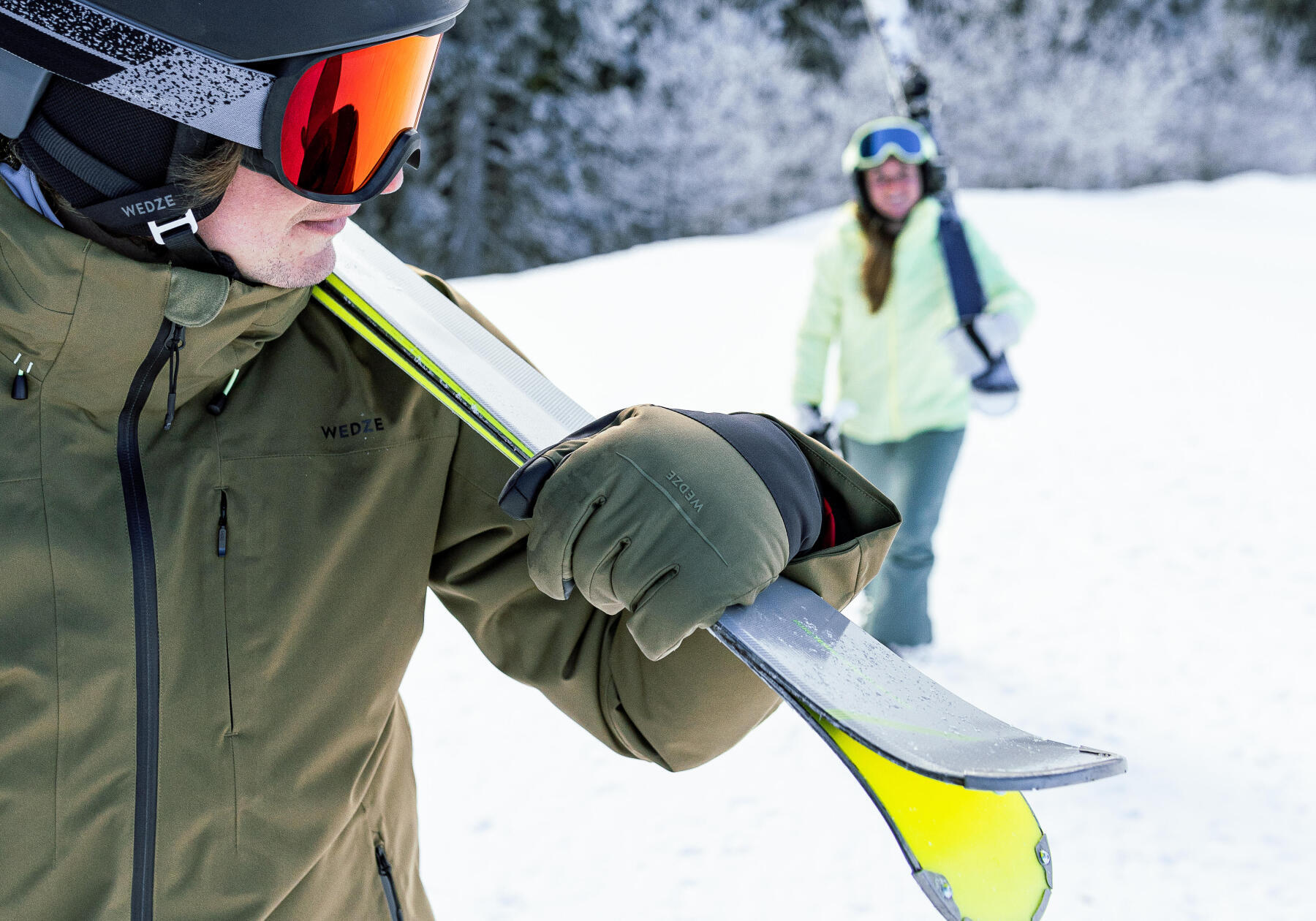 Skihandschuhe pflegen und reparieren 