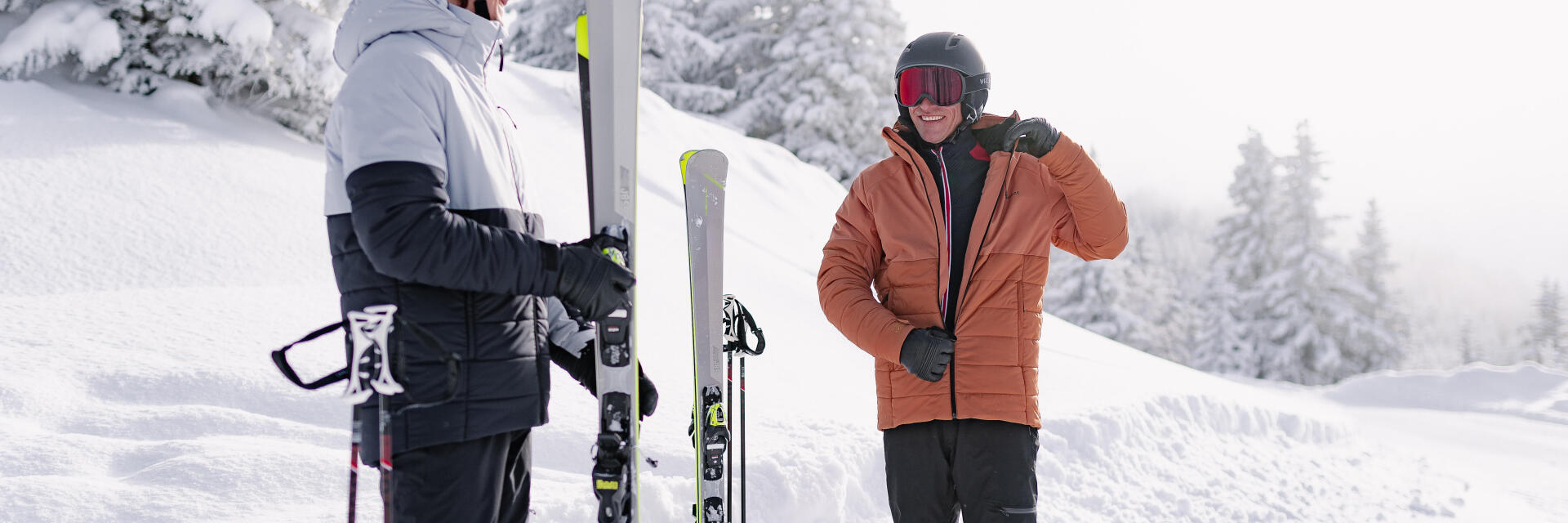 comment accrocher ses skis ensemble les astuces de wedze
