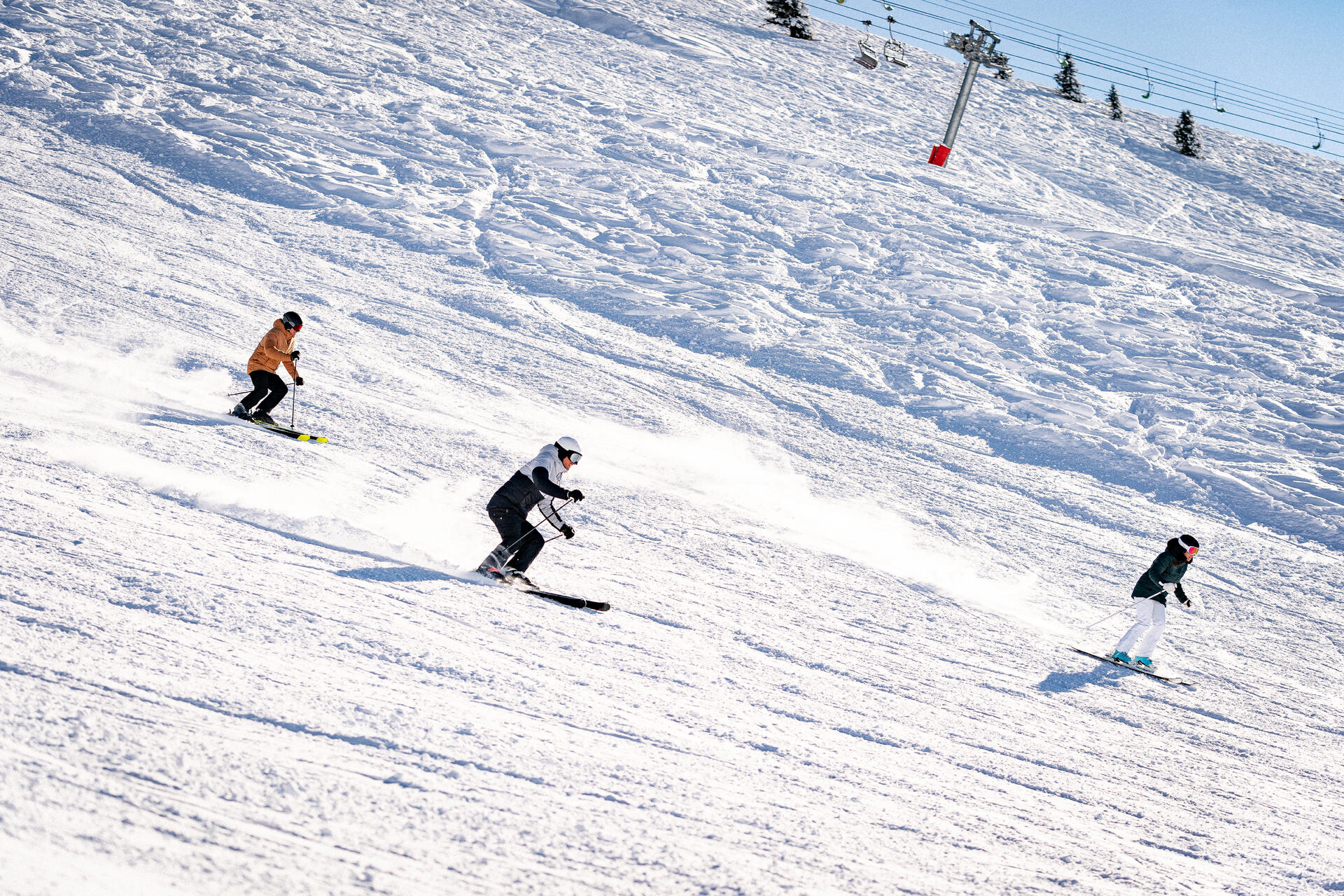 Ski de piste intermédiaire decathlon