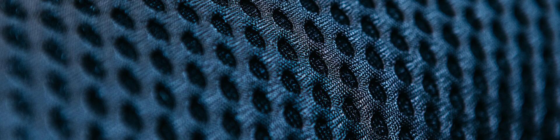 Picture of a blue fabric