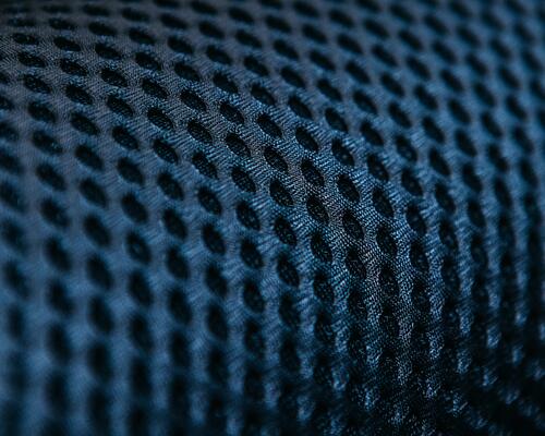 Picture of a blue fabric