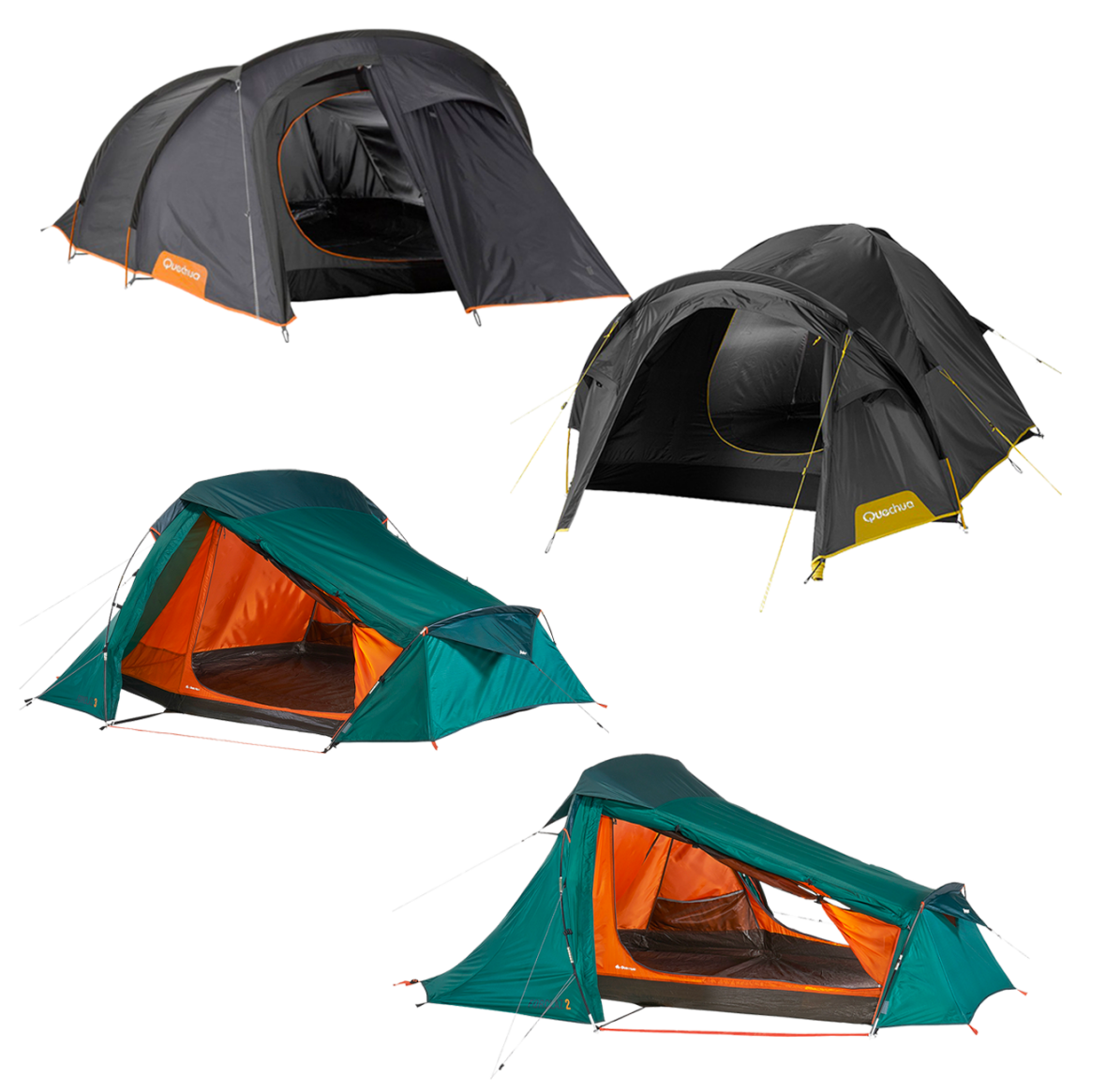 Onderhoud en herstel je Trekking T2, T3 Ultralight tent en tent met tentstokken voor 2 of 3 personen 