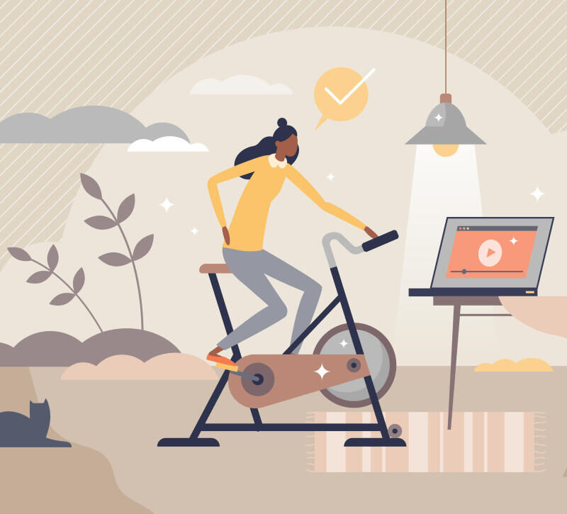 Sport au bureau ? Essayez le vélo-bureau !