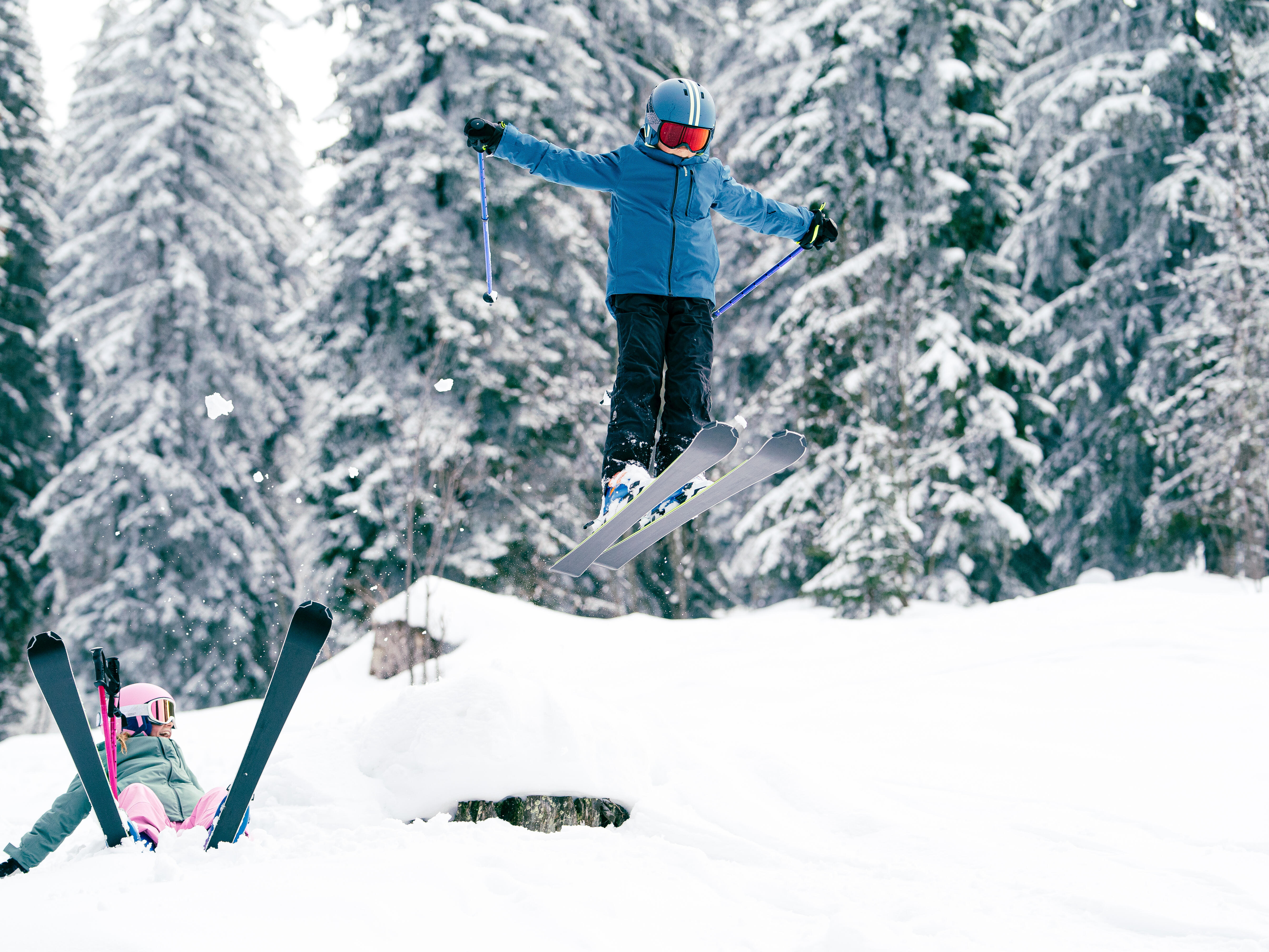 Combinaison de ski résistante pour enfants, combinaisons de neige