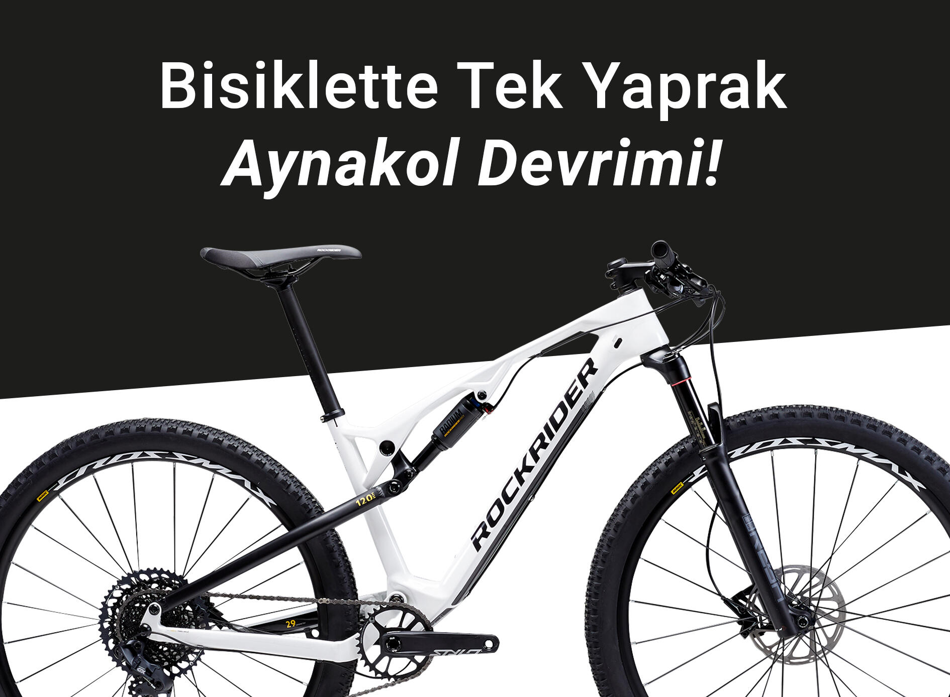 BİSİKLETTE TEK YAPRAK AYNAKOL DEVRİMİ