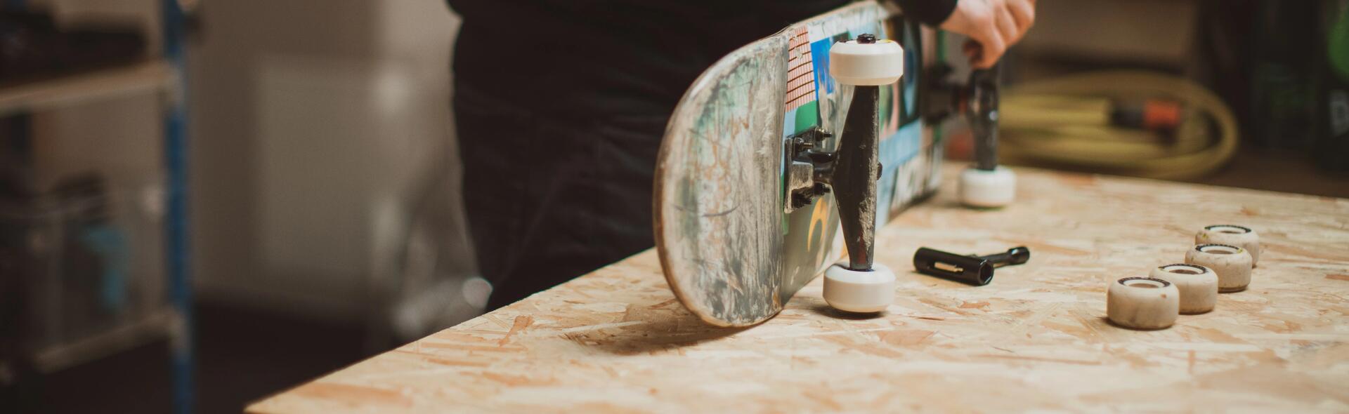 Unsere Anleitung für die Reparatur deines Skateboards